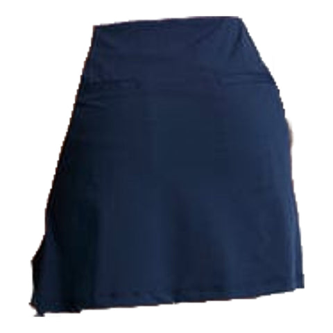 High Waist Colorblock Skort Damen