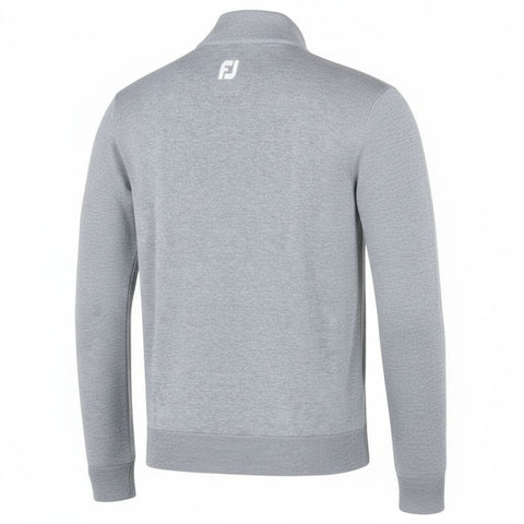 Wool Blend Lined 1/2 Zip Pullover Herren