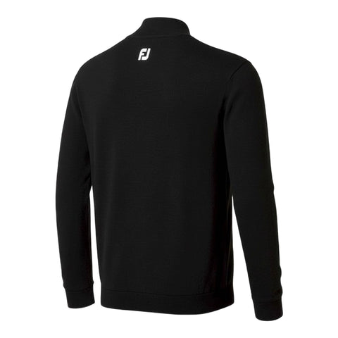 Wool Blend Lined 1/2 Zip Pullover Herren