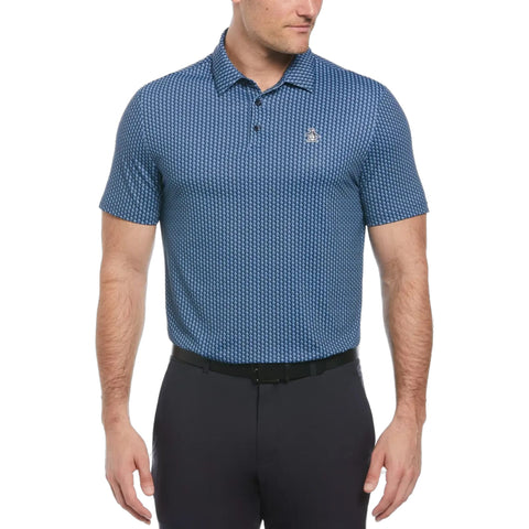All-Over Pete Print Golf Polo Herren